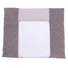 Cповивальний матрац Baby Veres 72×80 см Velour Taup grey
